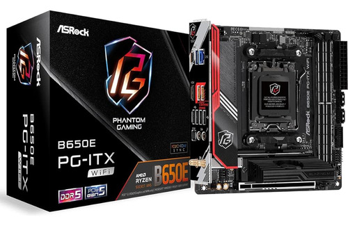 Asrock B650e Pg-itx Wifi Amd Ryzen Serie 7000 Compatible Con