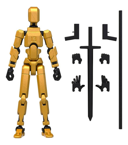Robot Impreso 3d / Misíon 13 / Dummy 13 Armado + Acesorios