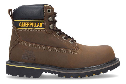 Bota Caterpillar Piel Holton St 4m4 Hombre Original 3413807