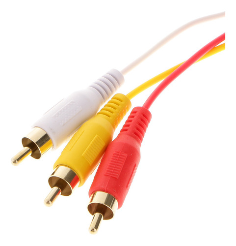 R0x 1.5m A 3 Rca Audio Video Av Componente Adaptador