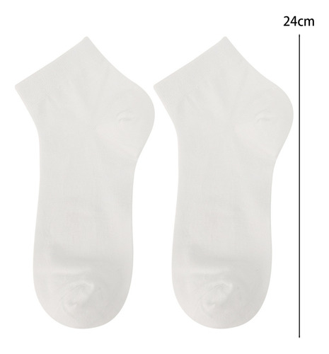 10 Pares De Calcetines Suaves A Media Pantorrilla Para Mujer