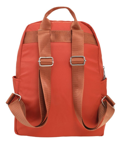 Mochila Marlen Agarrate Catalina Naranja Liso