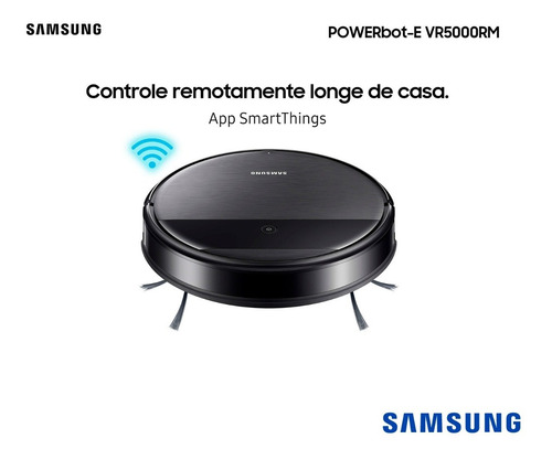 Imagem 3 de 10 de Robô Aspirador De Pó Inteligente Samsung Powerbot-e Wi-fi