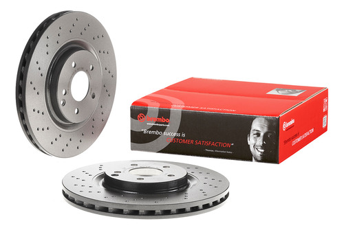 Disco Brembo Mercedes-benz C-class C 230 2006 Del Pz 