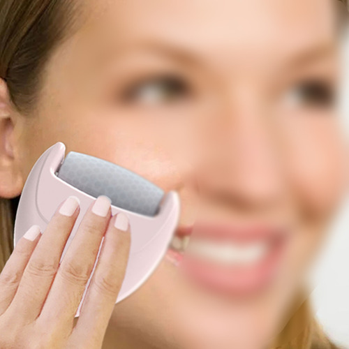 Ice Face Roller 2 Em 1 Para E Olhos, Corpo De Dupla Face