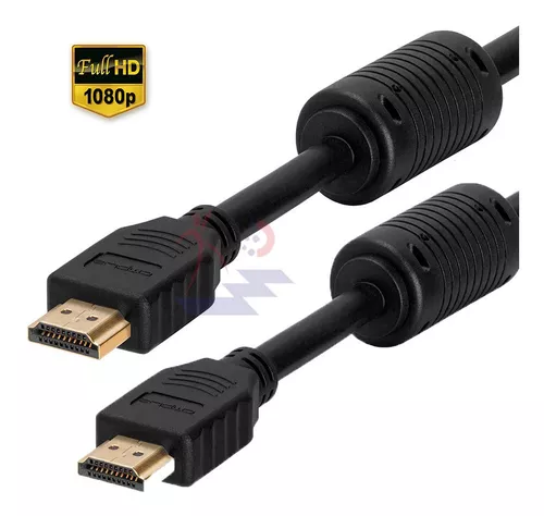 Cable Hdmi 5 Metros Enchapado En Oro Blindado Full Hd 1080p Transferencia  18 Gbps