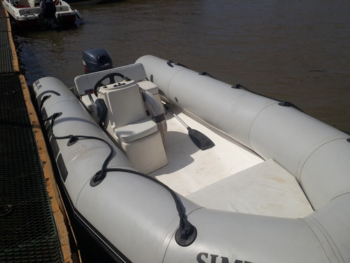 Semirrigido Kiel 4,60 Matrizado Y Yamaha 40 Con Arranque