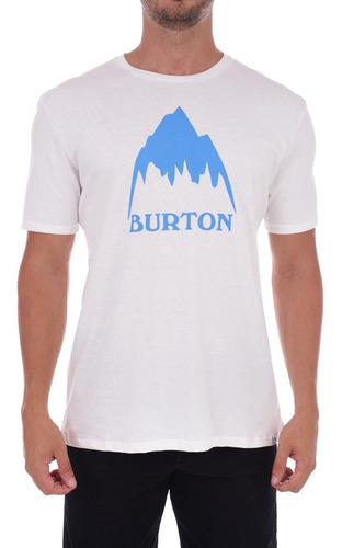 Remera Manga Corta Burton Classic Mountain Logo