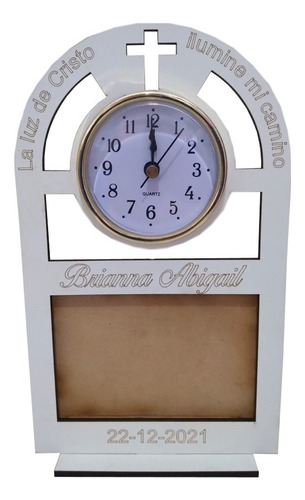 10 Reloj Souvenirs Portaretrato Cumpleaños Bautismo Comunion