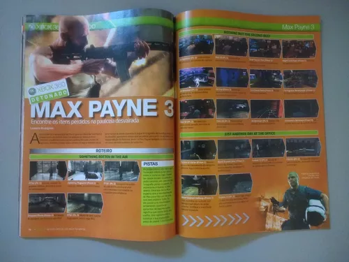 Revista Xbox 360 Nº 68 Detonado Max Payne 3