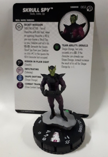 Heroclix Skrull Spy #002 Avengers Fantastic Four Empyre