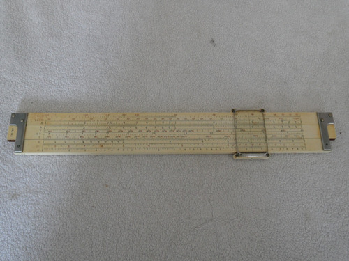 Regla De Cálculo Pickett 4081-3 Vintage Con Funda (Usado)