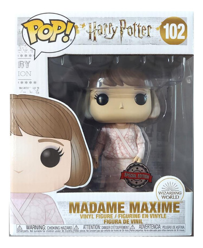 Funko Pop Harry Potter Madame Maxime 6 Edición Especial #102