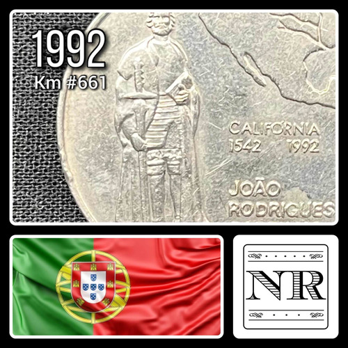 Portugal - 200 Escudos - Año 1992 - Km #661 - California