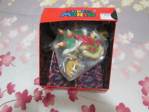 Boneco Rei Bowser Koopa Grande Coleção Super Mario Bros