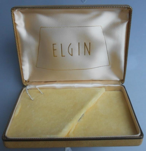 Original Estuche Caja De Reloj Elgin