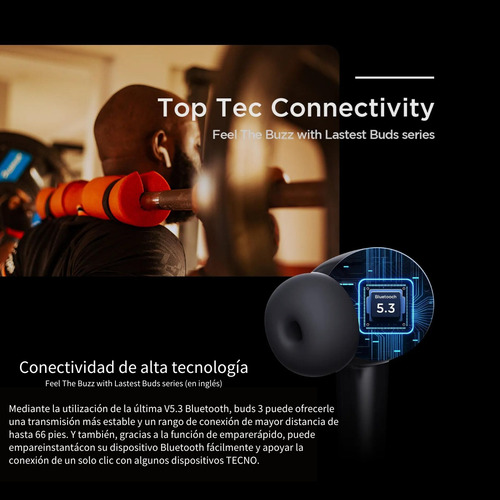 Auriculares Bluetooth Audifonos Inalambricos In Ear Bd03