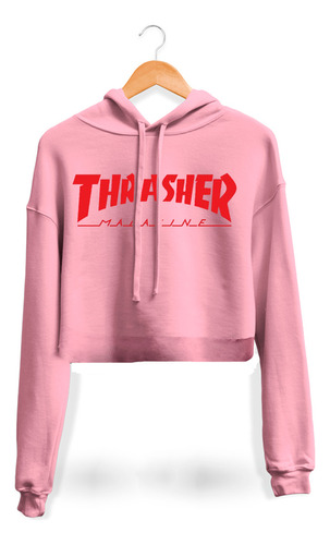 Hoodie Crop Top Trasher