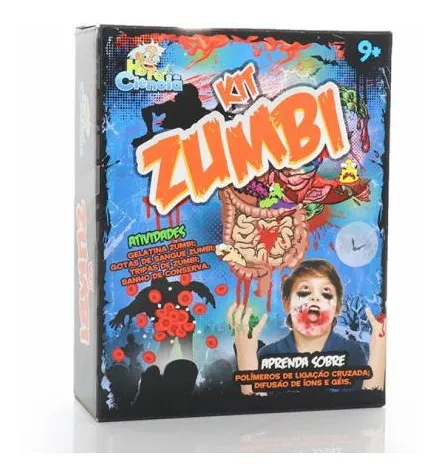 Jogo Kit Zumbi Hora Da Ciência Dican