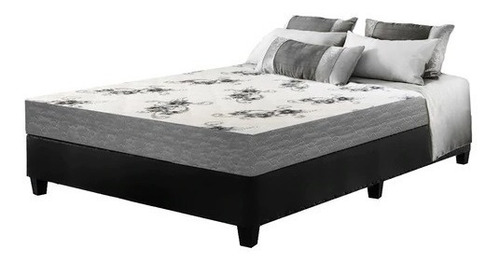 Sommier 2 Plazas (colchon + Box) Somier + Almohadas