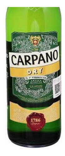 Pack De 4 Vermouth Carpano Dry Blanco 1l