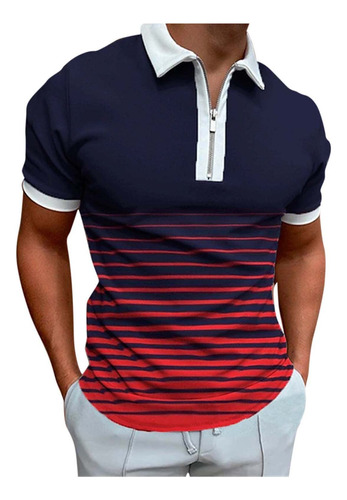 Polo Pique Manga Corta Para Hombre Ajuste Clasico Raglan