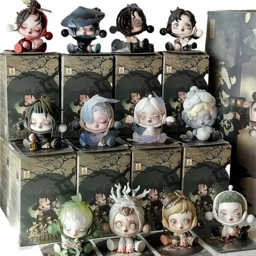 SKULLPANDA まとめ売り Serie Coleccionable Skullpanda: Juego Completo De 12 Piezas