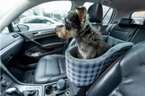 Asiento De Coche Portatil Para Perros Pequeños, Lavable