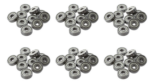 60 Unidades 625zz De 5 Mm X 16 Mm X 5 Mm, Ranura Profunda Bl
