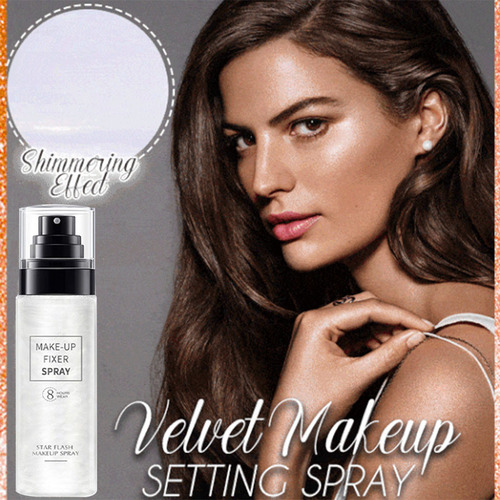 Spray Fijador De Maquillaje Velvet, Transparente Y Duradero,
