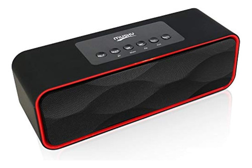 Altavoz Estéreo Bluetooth Inalámbrico Portátil Con Sonido Po