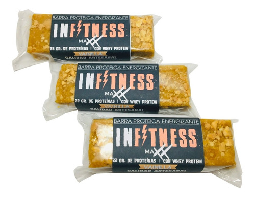 Infitness Maxx - Barra Proteica - 22 Gr Proteína - X15un.