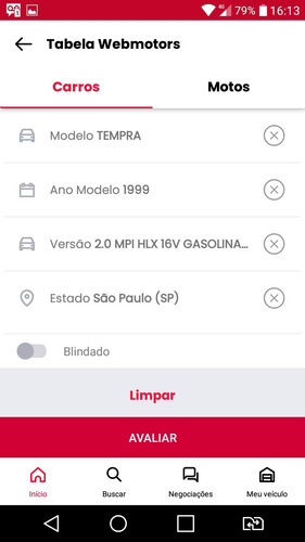 Fiat Tempra 1999 2.0 16v 4p