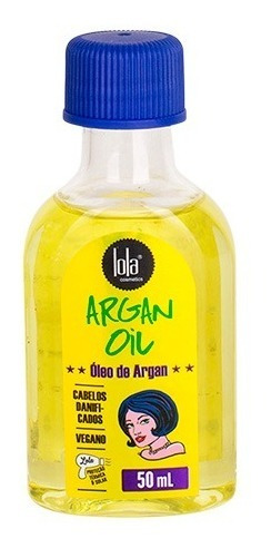 Óleo Capilar Argan Oil 50ml Lola Cosmetics