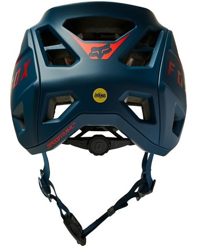 Casco Fox Speedframe Pro Azul/naranjo