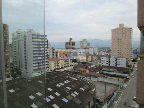 Imagem 10 de 30 de Apartamento Vista Mar Três Dormitórios À Vendas,praia Grande - V3118