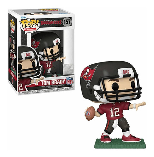 Funko Pop Tom Brady 157 Football Nfl Tampa Bay Buccaneers