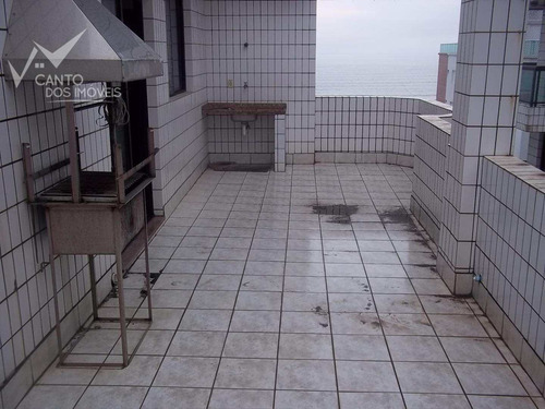 Imagem 26 de 30 de Cobertura Com 2 Dorms, Canto Do Forte, Praia Grande - R$ 450.000,00, 92m² - Codigo: 409 - V409