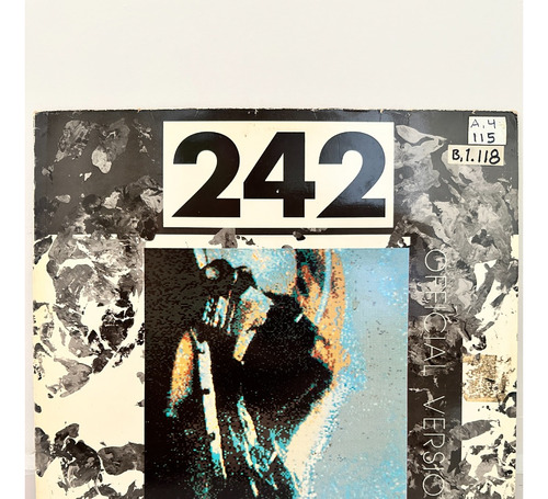  Front 242 Official Version - Lp Vinil 1a. Ed. Belgica