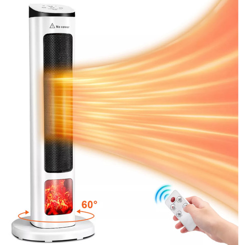 Calefactor Eléctrico De Torre Con Control Remoto,1500w