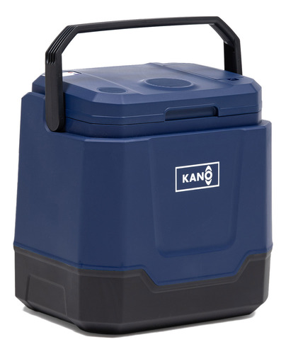 Queulat Cooler Eléctrico Portátil Enfría Y Calienta 33l Color Azul Kano