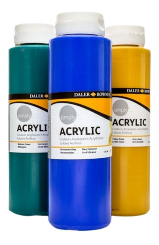 Pintura Acrílica Azul Ultramar Art Simply Daler Rowney 750ml