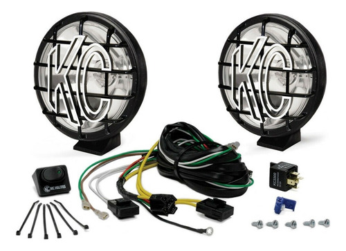 Kc Hilites 152 6  Apollo Pro Halogen 2 Faros Niebla Jeep