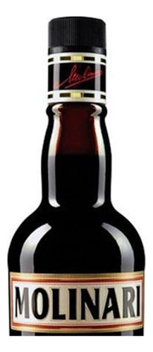 Pack De 6 Licor De Sambuca Molinari Black Caffé 700 Ml