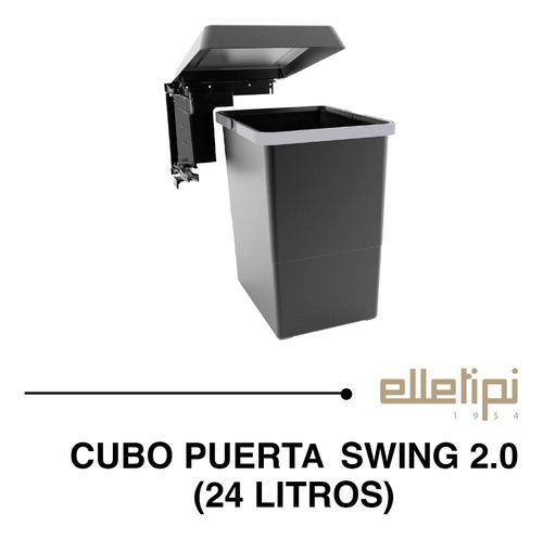 Cubo Puerta Swing 2.0, Elletipi 