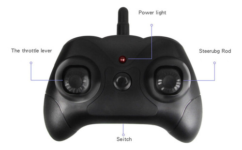 2.4g 2ch Aviones De Control Remoto Juguete Al Aire Rojo