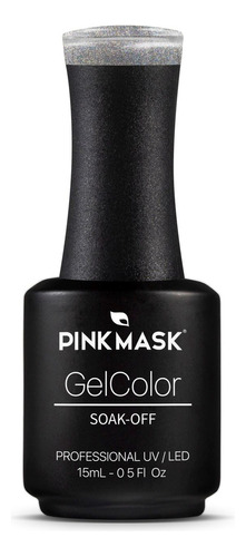 Esmalte Semipermanente Pink Mask Gel Color Holo