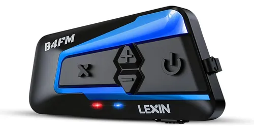 Lexin Para Motocicleta Lx-b4fm Nieve De Dois Microfones | MercadoLivre