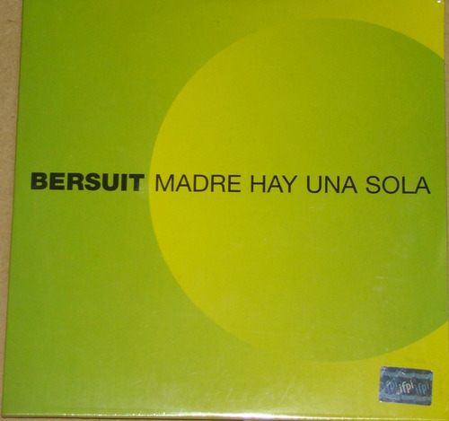 Bersuit Madre Hay Una Sola Cd Single Argentino Sellado Kkt 