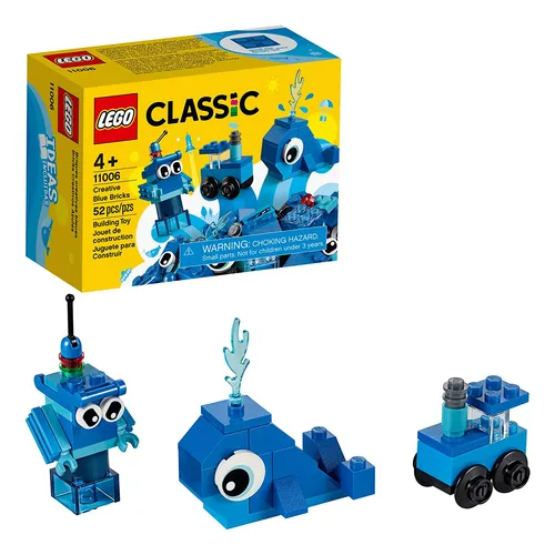 Juguete De Construcción Lego Classic Creative Blue Bricks 11
